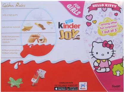 Kinder JOY For Girls 24 Pcs Truffles