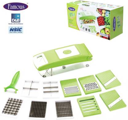 Nicer Famous 11 in 1 High Quality Vegetable Chopper Vegetable & Fruit Grater & Slicer