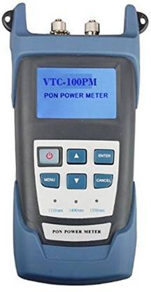 V Tech Fiber PON Optical Power Meter VTC100PM for EPON GPON xPON, CCTV & FTTx / FTTH ONT / OLT, OLT-ONU 1310/1490/1550nm Digital Multimeter