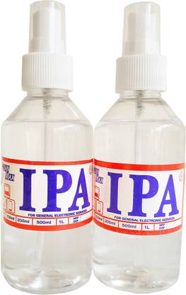 Cleanmax IPA Spray 200ml ( Pack of 2 ) for Computers, Laptops