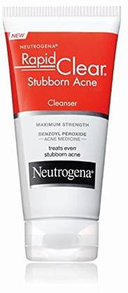 NEUTROGENA Rapid Clear Stubborn Acne Cleanser Face Wash