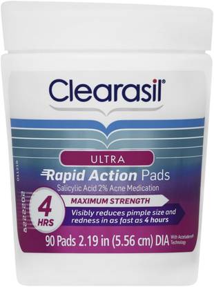 Clearasil Ultra Pore Cleansing Pads 90 Count Face Wash