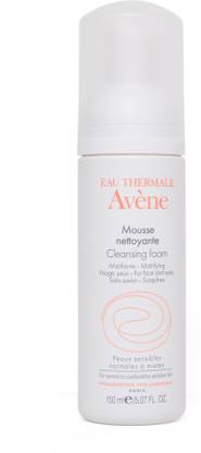 Avene Mousse Cleansing Soap Free Foam for Face and Eyes Face Wash