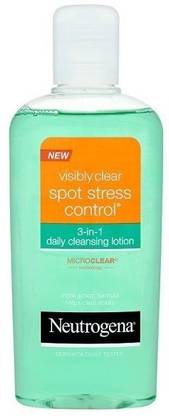NEUTROGENA visibly clear spot stress control 3-in-1 daily cleansing toner Face Wash
