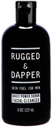 RUGGED & DAPPER Facial Cleanser Face Wash