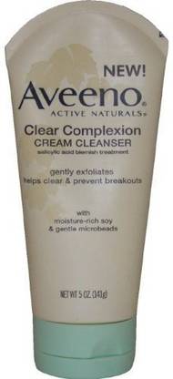 Aveeno new signature club a meltdown cleansing cream lemon zest Face Wash