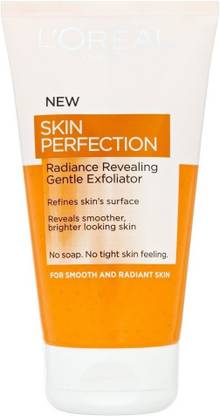 L'Oréal Paris Skin Perfection Radiance Revealing Gentle Exfoliator Cleansers Face Wash