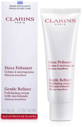 Clarins Paris Gentle Refiner Exfoliating Cream with Microbeads Face Wash