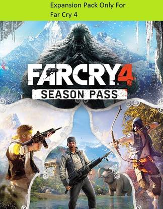 Far Cry 4 Season Pass DLC UPLAY with Expansion Pack Only