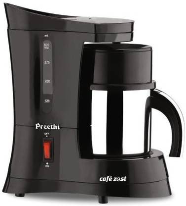 preethi cafe zest cm 210 10 cups coffee maker