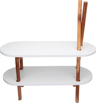 Diycam Solid Wood Side Table