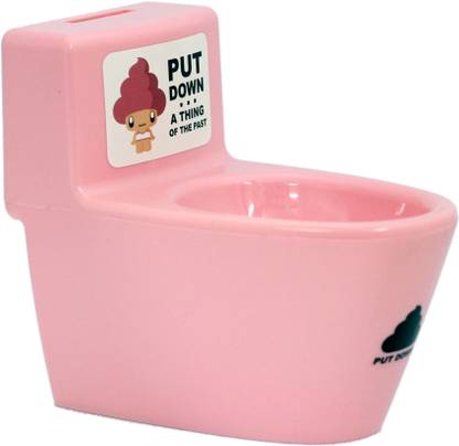Tootpado Toilet Shape Toy Piggy Kiddy Coin Bank