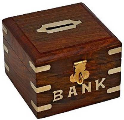 Jupiter Gifts and Crafts Rectangular box Coin Bank