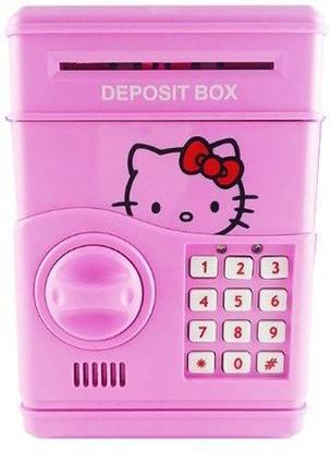 SUVESA Kitty Number ATM Coin Bank