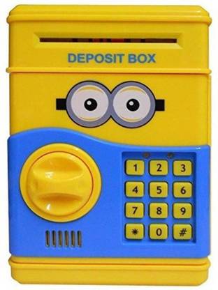 Bubble Hut Electronic Piggy Bank/money locker/ATM Coin Bank