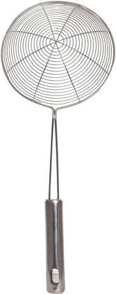 A To Z Sales Sales Stainless Steel Deep fry strainer - Silver Size 16 Strainer