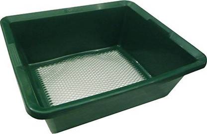 Tierra Garden Gp55 Fine Galvanized Mesh Garden Sieve Colander
