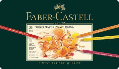 FABER-CASTELL POLYCHHROMOS ROUND Shaped Color Pencils