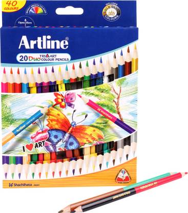 Artline COLOUR PENCIL TRIANGLE Shaped Color Pencils