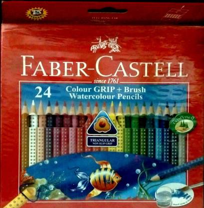 FABER-CASTELL Art Creation Triangular Shaped Color Pencils
