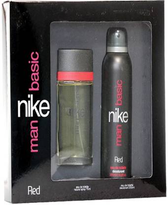 NIKE Nike Basic Red Gift Pack - For Men Combo Set