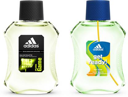 ADIDAS Get Ready & Pure Game Gift Set  Combo Set