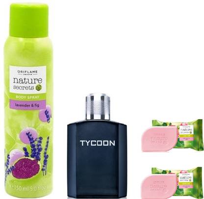 Oriflame Sweden Fragnance and bath set ori89 Combo Set