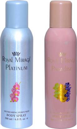 ROYAL MIRAGE PLATINUM , PARADISE Combo Set