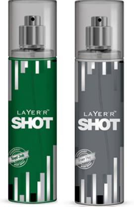 LAYER'R Shot Combo Of 2-Royal Jade, Power Play Combo Set