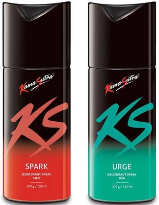Kamasutra Spark And Urge Deo Combo Set