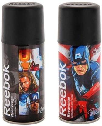 REEBOK Avenger pack 2(Captain America & Avengers) Combo Set