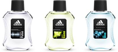 ADIDAS Dynamic Pulse & Ice Dive & Pure Game Gift Set  Combo Set