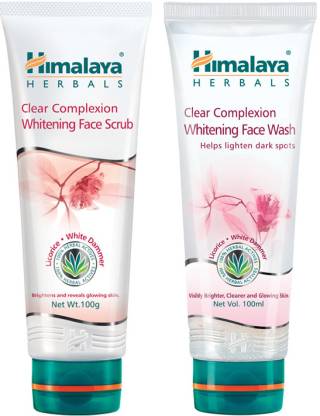 Himalaya Herbals Clear Complexion Whitening Scrub & Face Wash