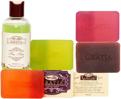 GRATIA Shower Gel & Soap Combo