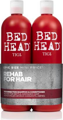 BED HEAD TIGI RESURRECTION URBAN ANTI-DOTES DAMAGE LEVEL 3 SHAMPOO & CONDITIONER