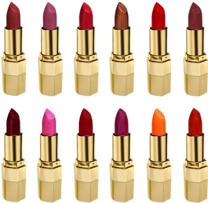 BLUE HEAVEN Combo Of 12 Xpression Lipstick