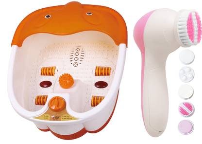 Appliance Bazar Combo of Footh Bath Massager 5 IN 1 Face Massager