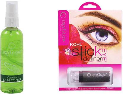OXYGLOW Cucumber Skin Toner & Kohl Stick Eye Definer