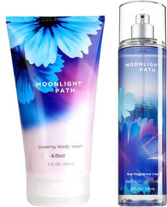 BATH & BODY WORKS Moonlight Path Creamy Body Wash & Fragrance Mist