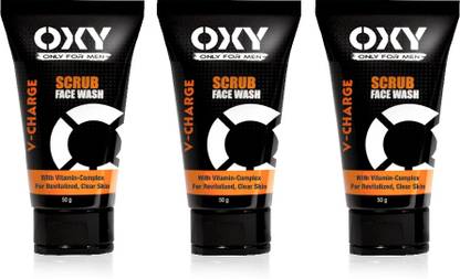 OXY V-Charge Scrub Face Wash (Pack of 3)