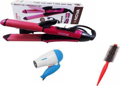 NOVA Comb, Dryer, Straightener