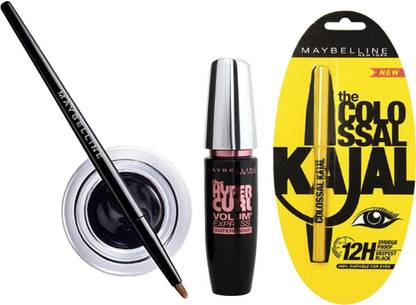 MAYBELLINE NEW YORK Eye Liner and Mascara Combo with Offer