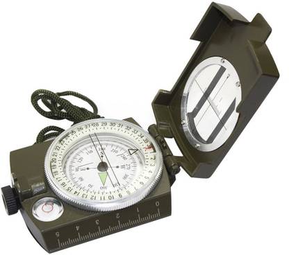 UDee Military Lensatic Prismatic Army Green Camouflage Matte Compass
