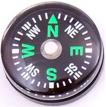 Best Glide Adventurer Series Compact Tracker Button Compass Compass
