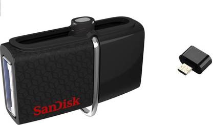 SanDisk Ultra Dual On-The-Go 32GB Pendrive with OTG Adapter Combo Set