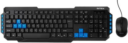 Intex DUO 315 Wired Keyboard & Mouse Combo Set