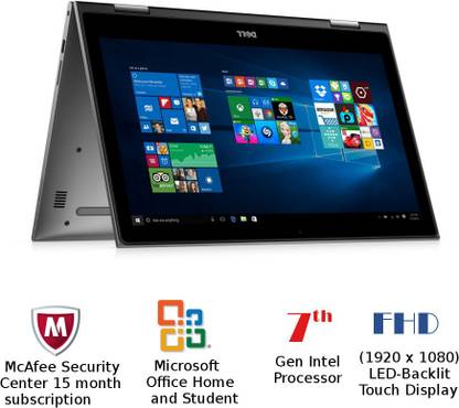 DELL Inspiron 5000 Intel Core i7 7th Gen 7500U - (8 GB/1 TB HDD/Windows 10 Home) 5578 2 in 1 Laptop