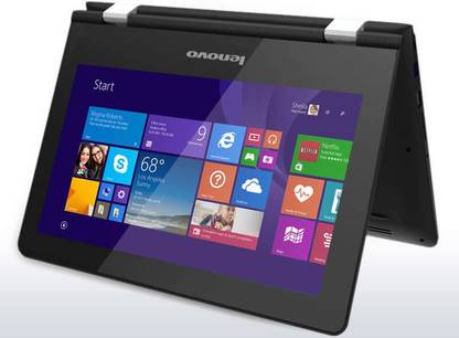 Lenovo Yoga Series Intel Pentium Quad Core 4th Gen N3540 - (4 GB/500 GB HDD/Windows 8 Pro) 80M00011IN 2 in 1 Laptop