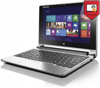 Lenovo Flex Series Intel Celeron Dual Core 4th Gen N2805 - (2 GB/500 GB HDD/Windows 8 Pro) Flex 10 59-403055 Business Laptop