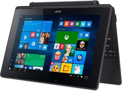 Acer Intel Atom Quad Core Z8300 - (2 GB/32 GB EMMC Storage/Windows 10 Home) SW3-016 2 in 1 Laptop
